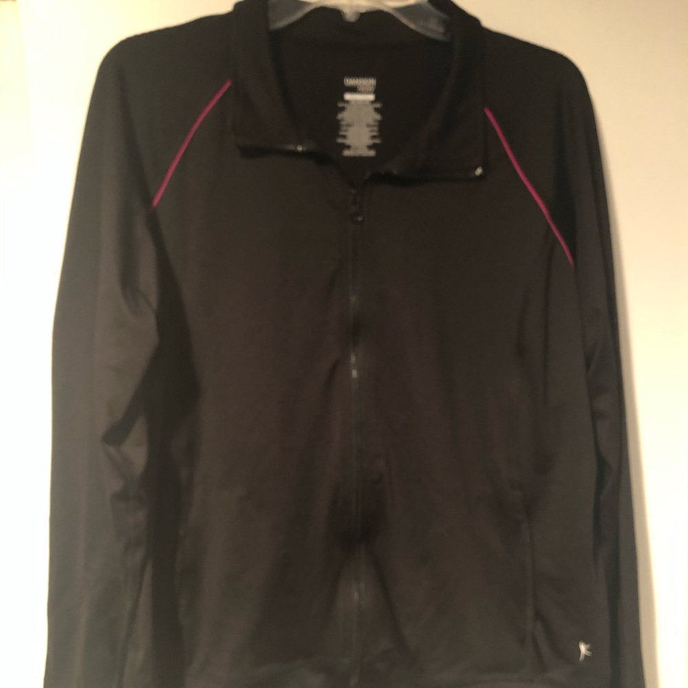 Danskin Black Track Jacket
